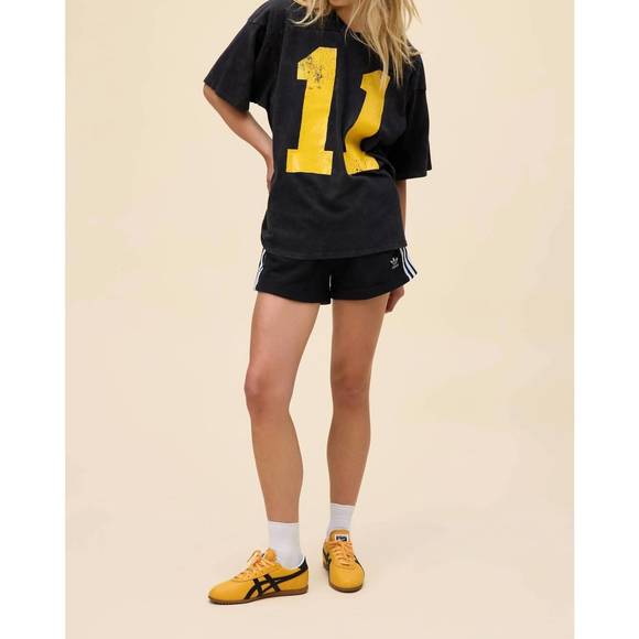 NEW DAYDREAMER 11 oversized jersey tee in washed black - Picture 3 of 7